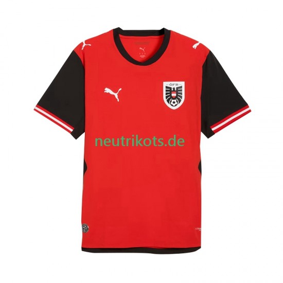 Fußballtrikot Österreich Herren Heim World Cup 2026 Kurzarm