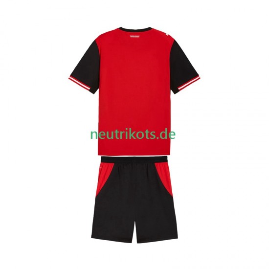 Fußballtrikot Österreich Kinder Heim World Cup 2026 Kurzarm