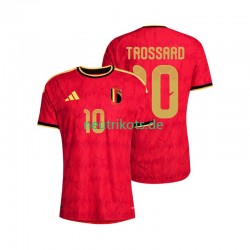 Fußballtrikot Belgien Leandro Trossard 10 Herren Heim World Cup 2026 Kurzarm