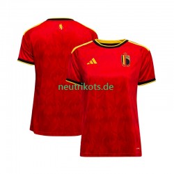 Fußballtrikot Belgien Dame Heim World Cup 2026 Kurzarm