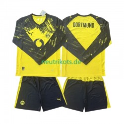 Fußballtrikot Borussia Dortmund Kinder Heim 2025-2026 Langarm