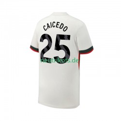 Fußballtrikot Chelsea Moises Caicedo 25 Herren Auswärts 2025-2026 Kurzarm