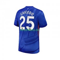 Fußballtrikot Chelsea Moises Caicedo 25 Herren Heim 2025-2026 Kurzarm