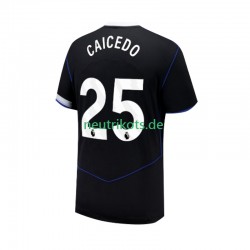 Fußballtrikot Chelsea Moises Caicedo 25 Herren Ausweich 2025-2026 Kurzarm