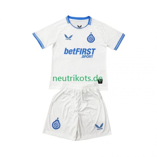 Fußballtrikot Club Brugge Kinder Auswärts 2025-2026 Kurzarm