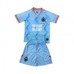 Fußballtrikot Club Brugge Kinder Ausweich 2025-2026 Kurzarm