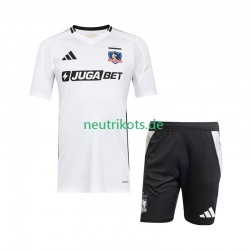 Fußballtrikot Colo-Colo Kinder Heim 2025-2026 Kurzarm