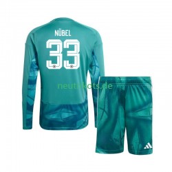 Fußballtrikot Deutschland Alexander Nubel 33 Torwart Kinder Heim World Cup 2026 Langarm