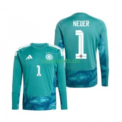 Fußballtrikot Deutschland Manuel Neuer 1 Torwart Herren Heim World Cup 2026 Langarm