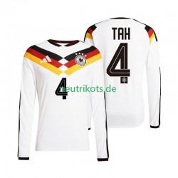 Fußballtrikot Deutschland Jonathan Tah 4 Herren Heim World Cup 2026 Langarm