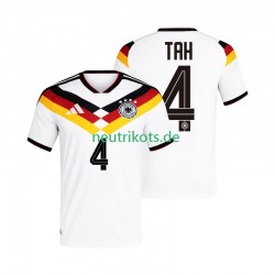 Fußballtrikot Deutschland Jonathan Tah 4 Herren Heim World Cup 2026 Kurzarm