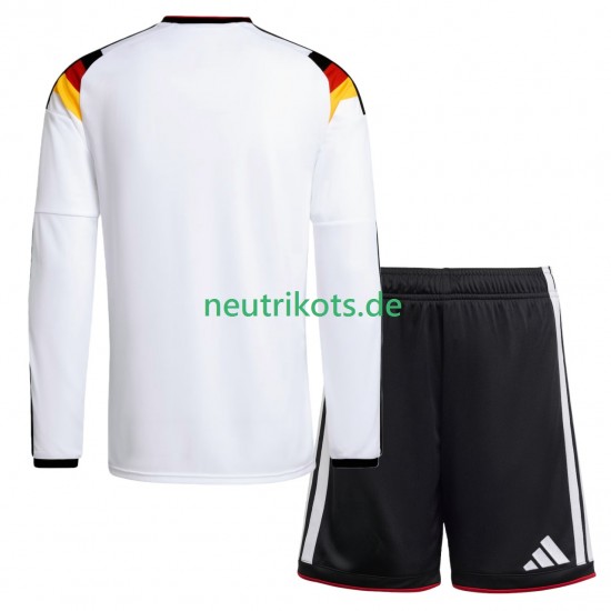 Fußballtrikot Deutschland Kinder Heim World Cup 2026 Langarm