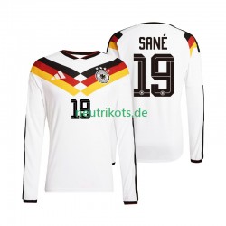 Fußballtrikot Deutschland Leroy Sane 19 Herren Heim World Cup 2026 Langarm