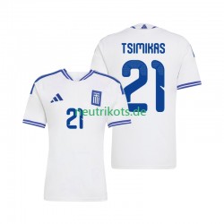 Fußballtrikot Griechenland Konstantinos Tsimikas 21 Herren Heim 2026 Kurzarm