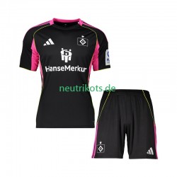 Fußballtrikot Hamburger SV Kinder Ausweich 2025-2026 Kurzarm