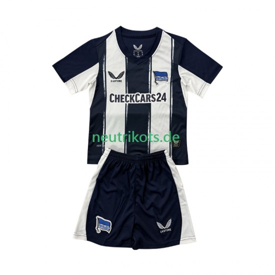 Fußballtrikot Hertha BSC Kinder Heim 2025-2026 Kurzarm