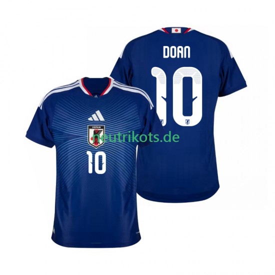 Fußballtrikot Japan Ritsu Doan 10 Herren Heim World Cup 2026 Kurzarm