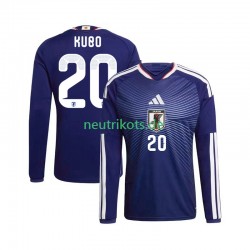 Fußballtrikot Japan Kubo 20 Herren Heim World Cup 2026 Langarm