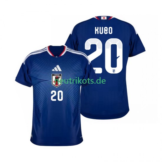 Fußballtrikot Japan Kubo 20 Herren Heim World Cup 2026 Kurzarm