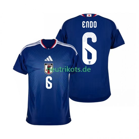 Fußballtrikot Japan Wataru Endo 6 Herren Heim World Cup 2026 Kurzarm
