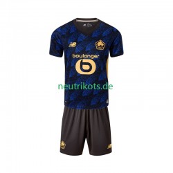 Fußballtrikot OSC Lille Kinder Ausweich 2025-2026 Kurzarm