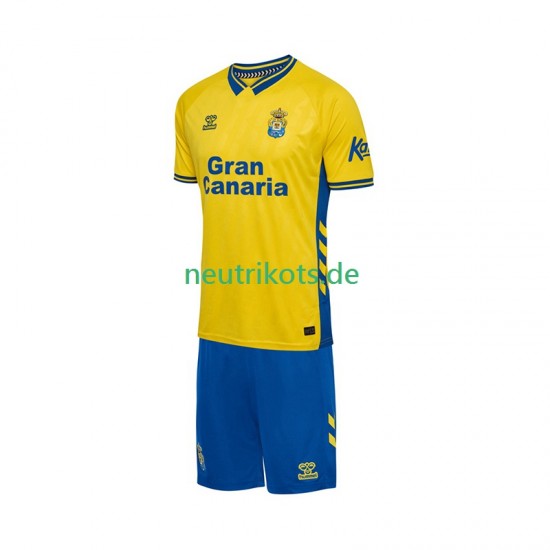 Fußballtrikot Las Palmas Kinder Heim 2025-2026 Kurzarm