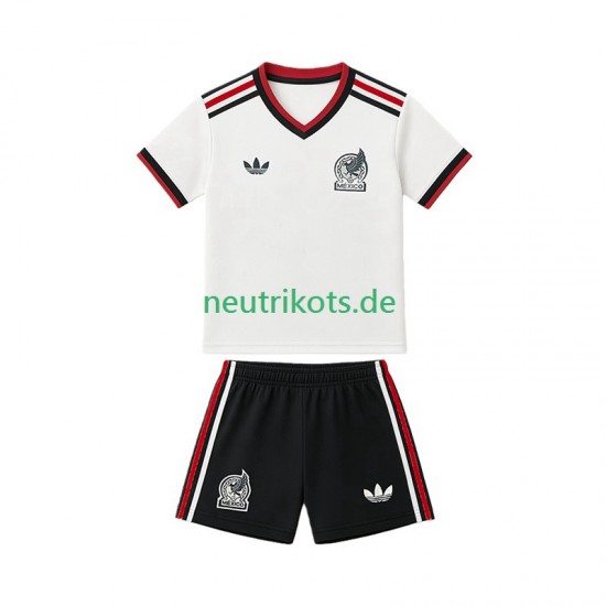 Fußballtrikot Mexiko Kinder Auswärts World Cup 2026 Kurzarm
