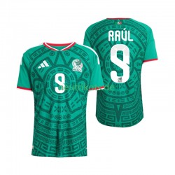 Fußballtrikot Mexiko Raul Jimenez 9 Herren Heim World Cup 2026 Kurzarm