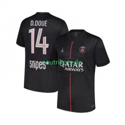 Fußballtrikot Paris Saint-Germain Desire Doue 14 Herren Viertes 2025-2026 Kurzarm