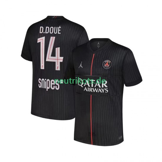 Fußballtrikot Paris Saint-Germain Desire Doue 14 Herren Viertes 2025-2026 Kurzarm