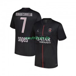 Fußballtrikot Paris Saint-Germain Khvicha Kvaratskhelia 7 Herren Viertes 2025-2026 Kurzarm