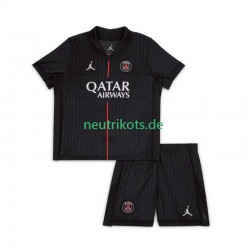 Fußballtrikot Paris Saint-Germain Kinder Viertes 2025-2026 Kurzarm