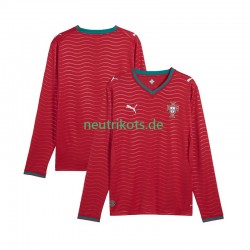 Fußballtrikot Portugal Herren Heim World Cup 2026 Langarm