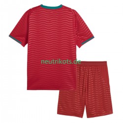 Fußballtrikot Portugal Kinder Heim World Cup 2026 Kurzarm