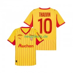 Fußballtrikot RC Lens Florian Thauvin 10 Herren Heim 2025-2026 Kurzarm