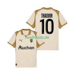 Fußballtrikot RC Lens Florian Thauvin 10 Herren Ausweich 2025-2026 Kurzarm