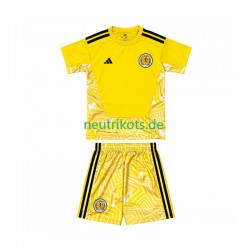 Fußballtrikot Schottland Torwart Kinder Heim 2026 Kurzarm