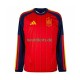 Fußballtrikot Spanien Herren Heim World Cup 2026 Langarm