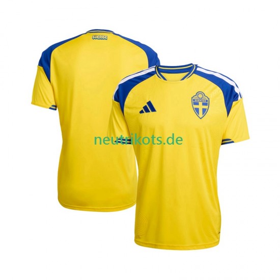 Fußballtrikot Schweden Herren Heim 2026 Kurzarm