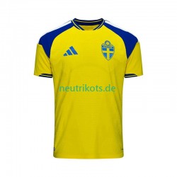 Fußballtrikot Schweden Herren Heim 2026 Kurzarm