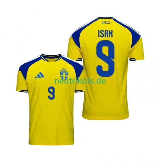Fußballtrikot Schweden Isak 9 Herren Heim 2026 Kurzarm