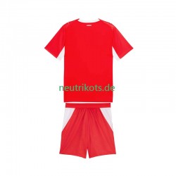 Fußballtrikot Schweiz Kinder Heim World Cup 2026 Kurzarm