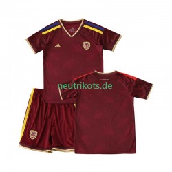 Fußballtrikot Venezuela Kinder Heim 2026 Kurzarm