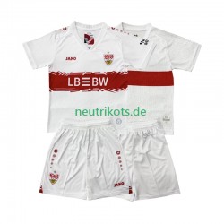 Fußballtrikot VfB Stuttgart Kinder Heim 2025-2026 Kurzarm