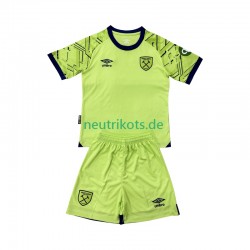 Fußballtrikot West Ham United Torwart Kinder Heim 2025-2026 Kurzarm