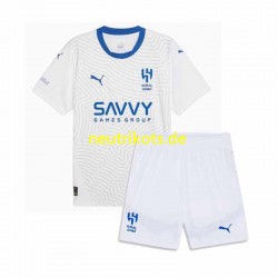 Fußballtrikot Al-Hilal Kinder Auswärts 2024-2025 Kurzarm