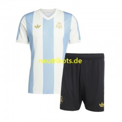 Fußballtrikot Argentinien 50 Anniversary Kinder Heim Kurzarm