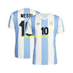 Fußballtrikot Argentinien Lionel Messi 10 50 Anniversary Herren Heim Kurzarm