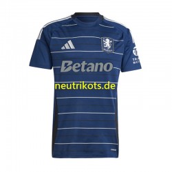 Fußballtrikot Aston Villa Herren Ausweich 2024-2025 Kurzarm