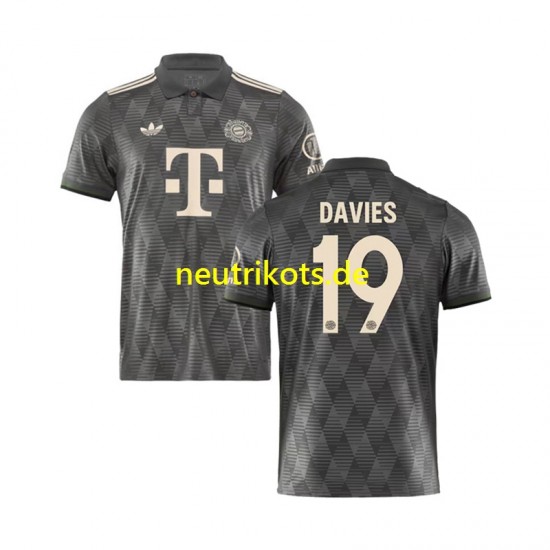 Fußballtrikot FC Bayern München DAVIES 19 Octoberfest Herren Viertes 2024-2025 Kurzarm